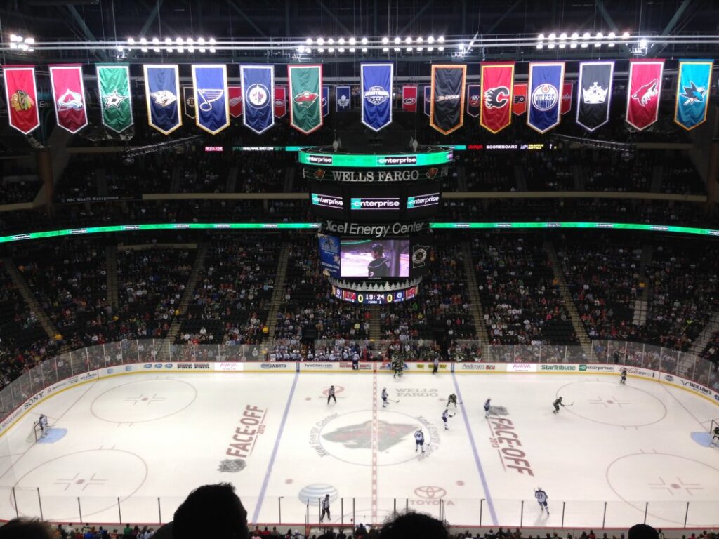 Xcel Energy Center Photo Gallery The Itinerant Fan Xcel Energy Center Photo Gallery The Itinerant Fan