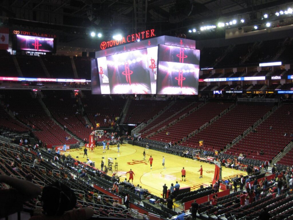 Toyota Center Houston Rockets arena guide for 2022 Itinerant Fan