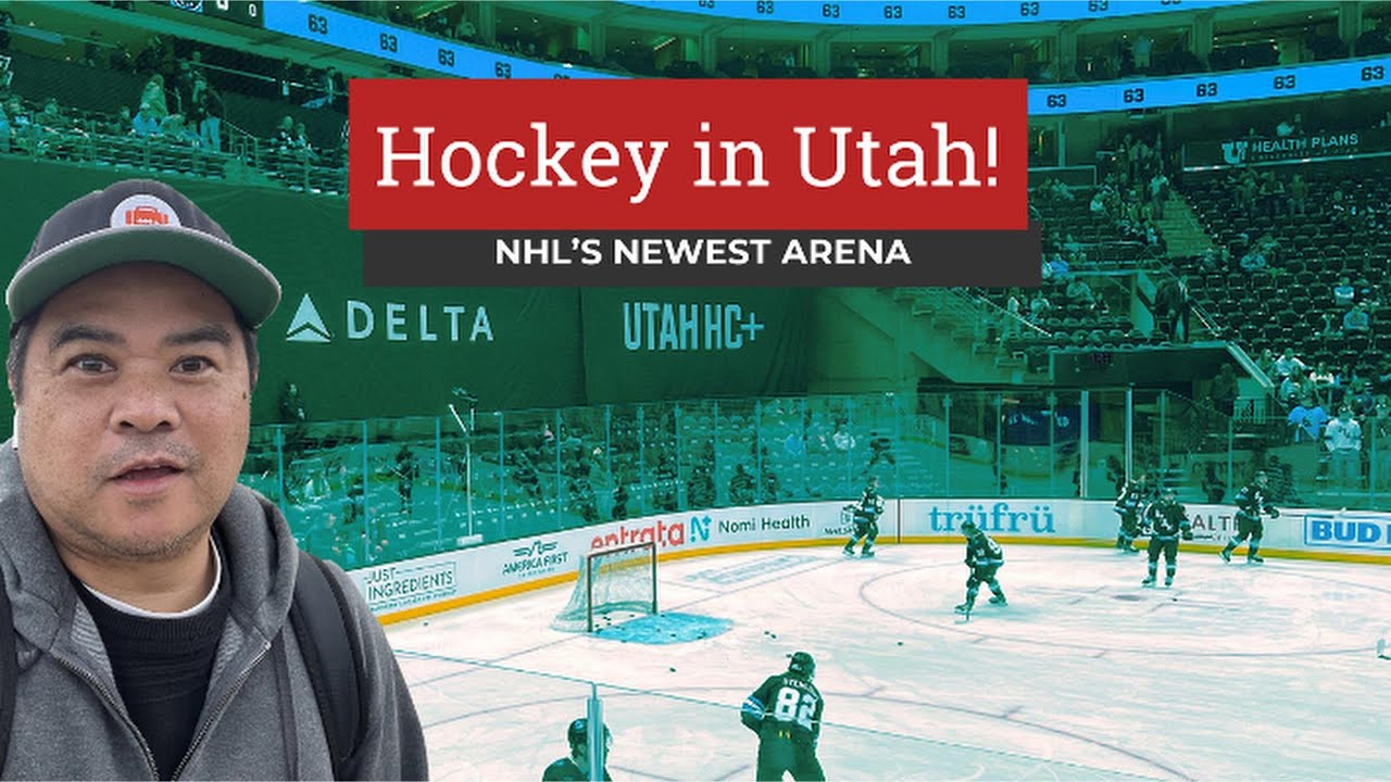 Visiting the NHL's NEWEST market to watch the Utah Hockey Club