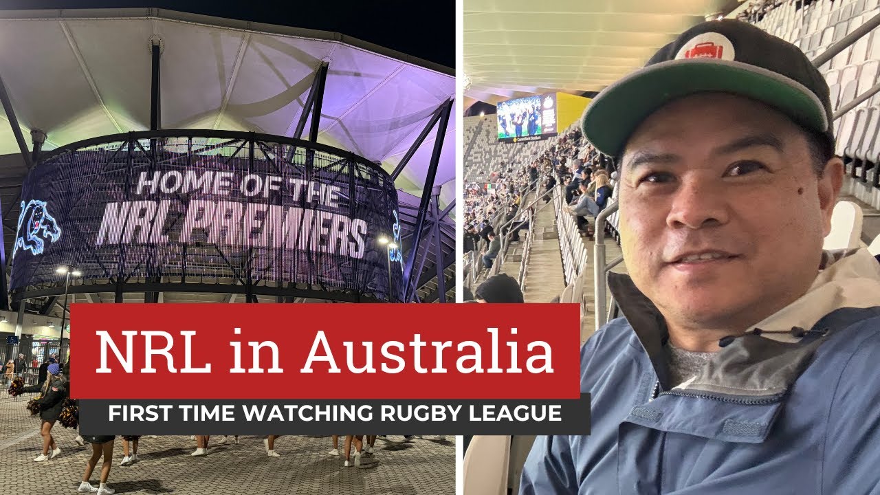 I watched RUGBY LEAGUE in AUSTRALIA! My impressions of the NRL