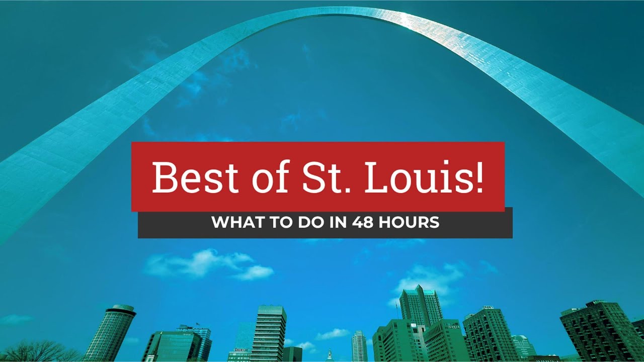 48 hours in ST. LOUIS! Going up the Gateway Arch and more